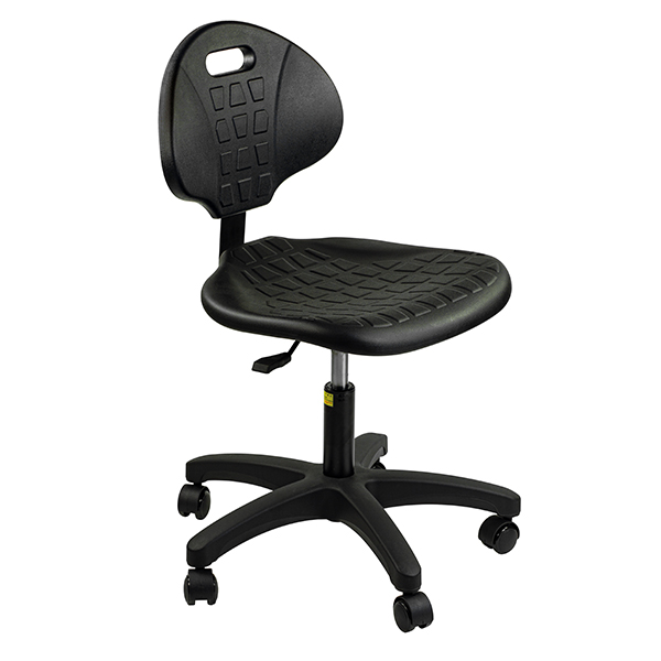 Mestra Silla para puesto de trabajo, 1 regulador de altura, con ruedas