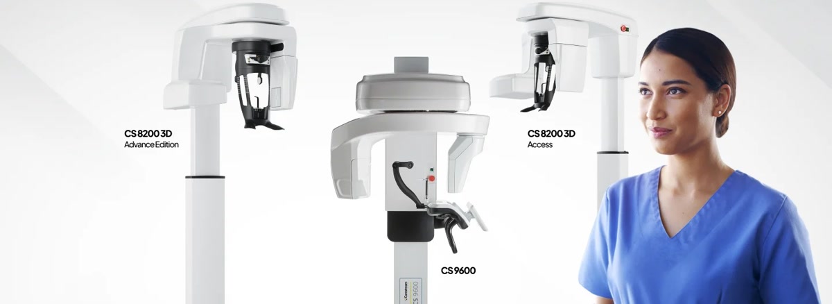 Carestream CS 9600 y CS 8200 3D en las ediciones Advance y Access