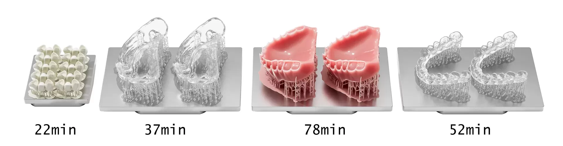 Aplicaciones dentales impresas con la RAYSHAPE Edge mini